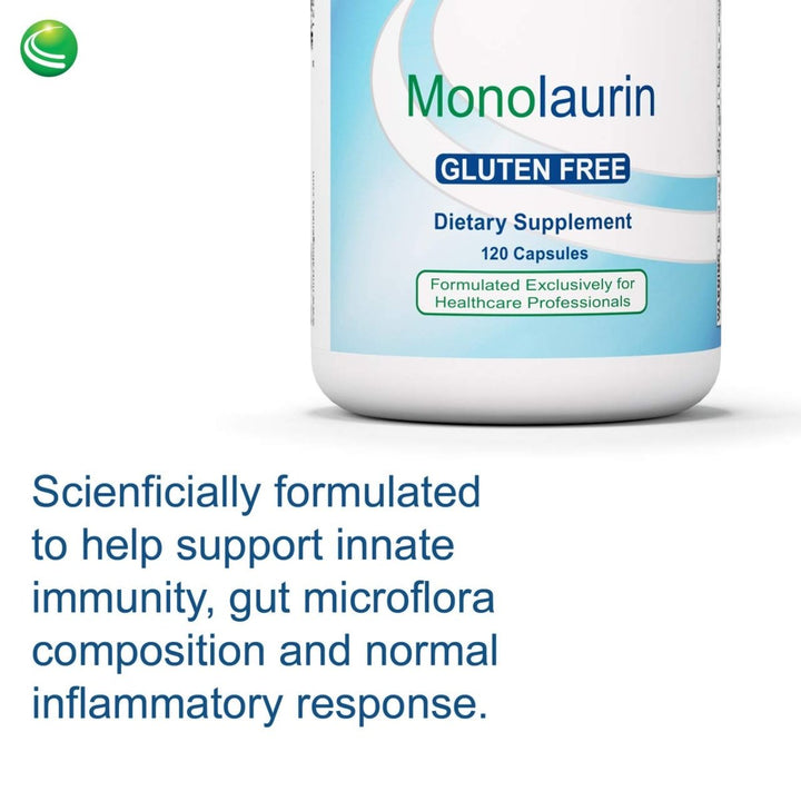Nutra BioGenesis - Monolaurin - Vegan, Gluten Free, Non - GMO - 120 Capsules - The Oasis of Health