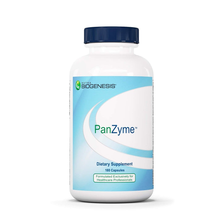 Nutra BioGenesis - PanZyme - B Vitamins, Betanine HCl, and Pancreatin as Digestive Enzymes for Digestive Health - 180 Capsules - The Oasis of Health