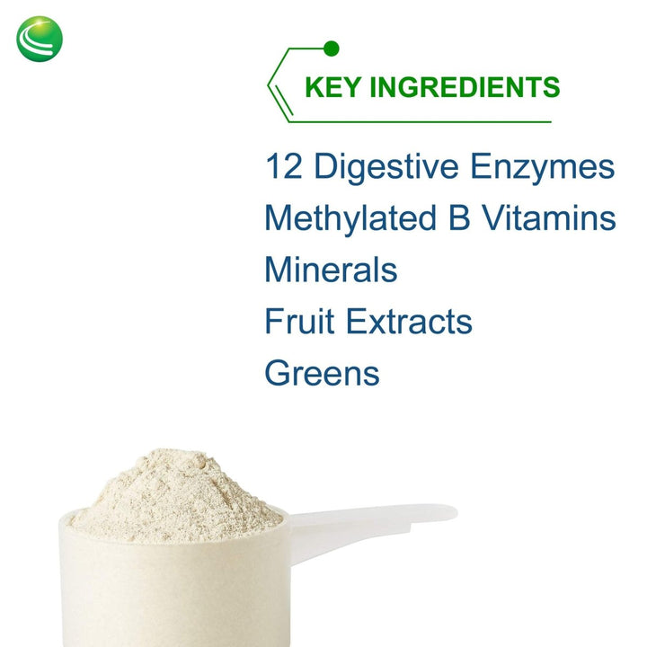 Nutra BioGenesis - Premiere Greens Multi - Superfood Protein, Fiber, Antioxidant, and Essential Nutrient Powder Supplement - 322 g - The Oasis of Health