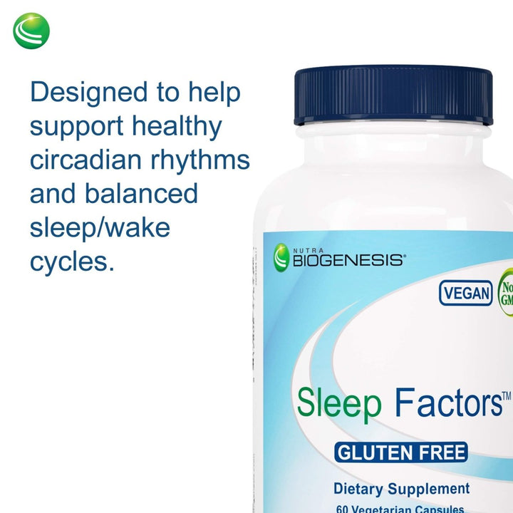 Nutra Biogenesis Sleep Factors 60 Capsules 57653 - The Oasis of Health