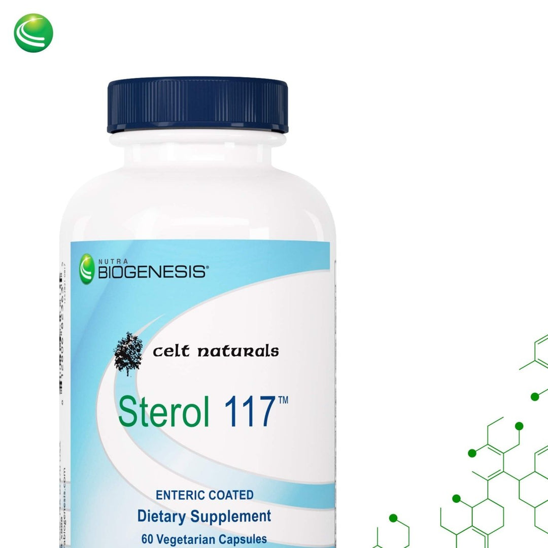 Nutra BioGenesis - Sterol 117 - Plant Sterols and Pine Bark Extract to Help Support Immunity, Urinary Tract Health and Cholesterol Already Within Normal Range - 60 Capsules - The Oasis of Health