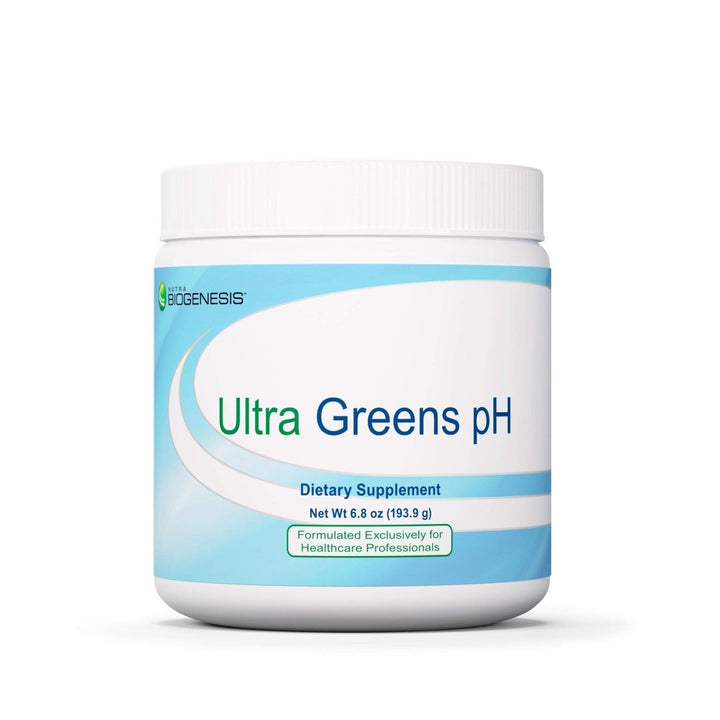 Nutra BioGenesis - Ultra Greens pH - Superfood Powder Dietary Supplement with Organic Spirulina, Kelp, Enzymes and Minerals - 6.8 Ounce - The Oasis of Health