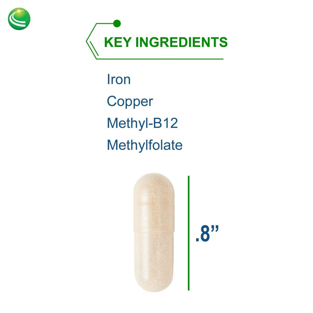 Nutra BioGenesis - Ultra Hematinic - , RBC Support and Energy - 60 Capsules 13576 - The Oasis of Health