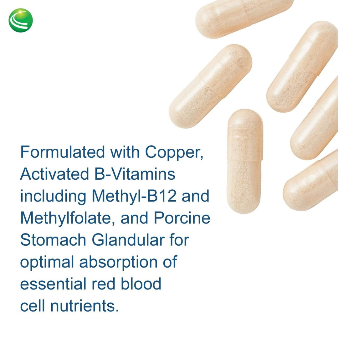 Nutra BioGenesis - Ultra Hematinic - , RBC Support and Energy - 60 Capsules 13576 - The Oasis of Health