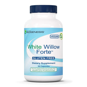 Nutra BioGenesis - White Willow Forte - White Willow Bark, Boswellia and Turmeric to Help Support Body Comfort and Cytokine Balance 10253 - 30 Capsules - The Oasis of Health