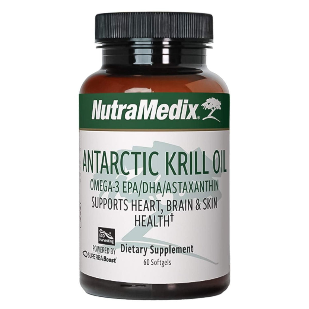 NutraMedix Antarctic Krill Oil 500mg - (60 Softgels) - The Oasis of Health
