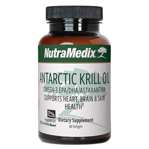 NutraMedix Antarctic Krill Oil 500mg - (60 Softgels) - The Oasis of Health