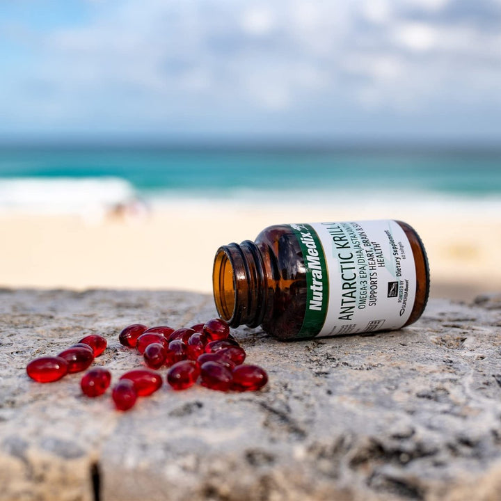 NutraMedix Antarctic Krill Oil 500mg - (60 Softgels) - The Oasis of Health