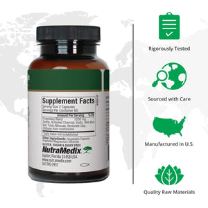 NutraMedix Binder Plus - Comprehensive Toxin Binder & Body Detoxifier - Prebiotic Antioxidant Support + Inulin, Bentonite, Aloe Vera, Activated Charcoal, Fulvic Minerals & Chitosan (120 Capsules) - The Oasis of Health