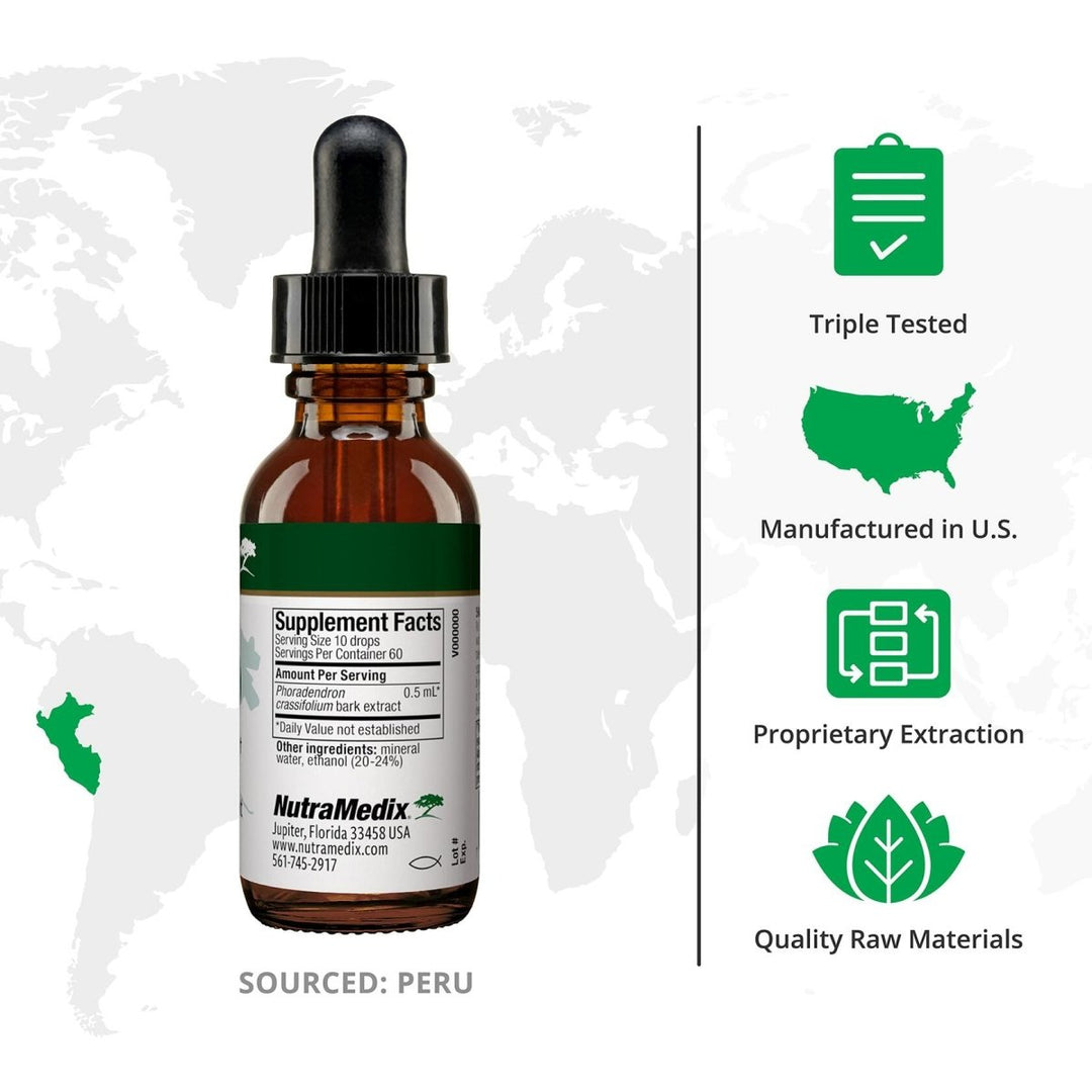 NutraMedix Mapalo Herbal Extract - Cognitive Supplement to Alleviate Occasional Brain Fog & Support Body Detox Systems - Brain Health Supplement for Adults (1oz / 30ml) - The Oasis of Health