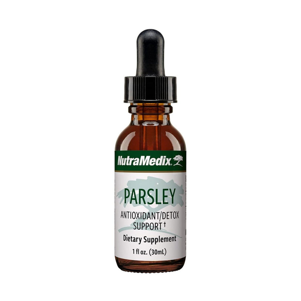 NutraMedix Parsley Herbal Supplement - Parsley Leaf and Stem Extract - Antioxidant Support, Body Detox & Cleanse Support - Liquid Herbal Supplements for Immune Health (1oz / 30ml) - The Oasis of Health