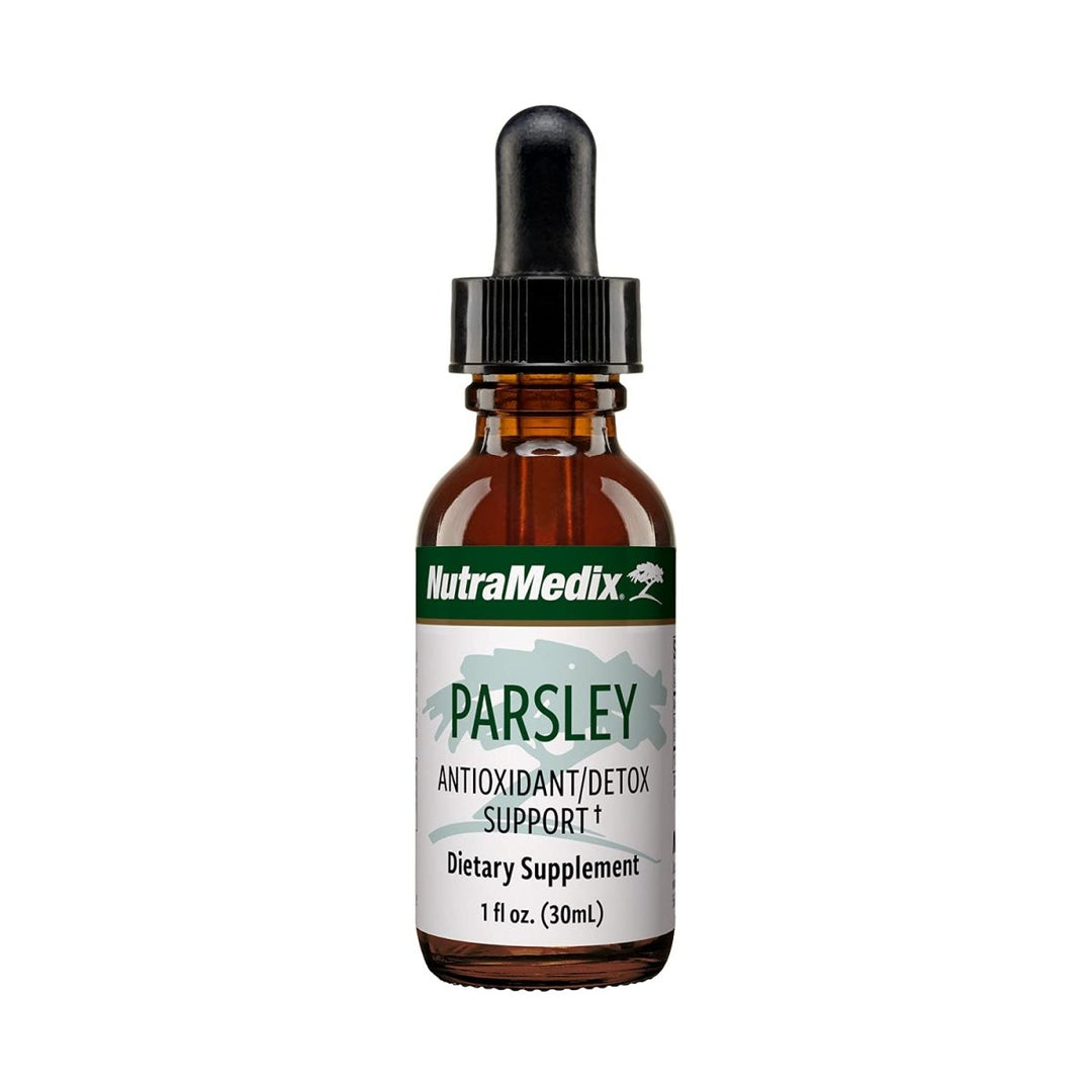NutraMedix Parsley Herbal Supplement - Parsley Leaf and Stem Extract - Antioxidant Support, Body Detox &amp; Cleanse Support - Liquid Herbal Supplements for Immune Health (1oz / 30ml) - The Oasis of Health
