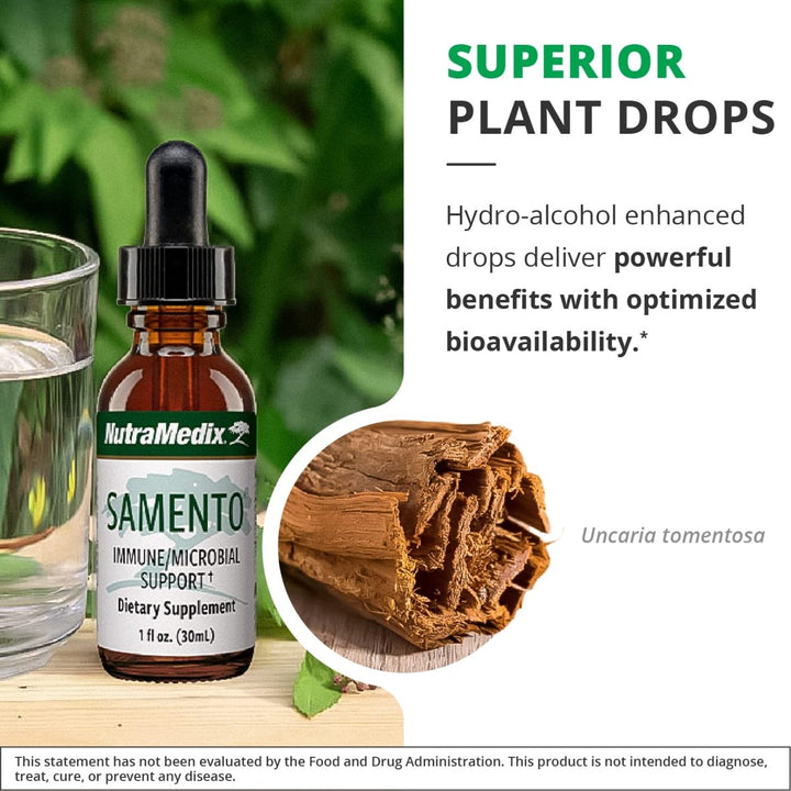 NutraMedix Samento Tincture 1oz - The Oasis of Health