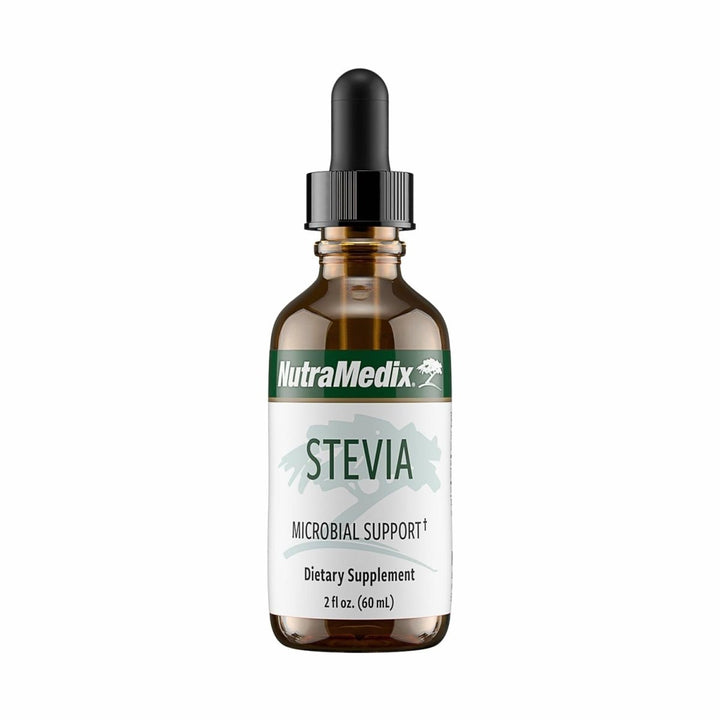 NutraMedix Sweet Leaf Stevia Liquid Drops - Sugar Free Sweetener from Pure Stevia Leaf Extract for Microbial Support - Low Carb, No Added Sugar (2 oz / 60 ml) - The Oasis of Health