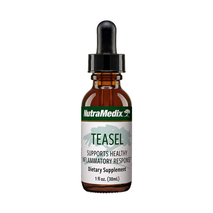 NutraMedix Teasal Extract - Fuller?s Teasel Root (Dipsacus fullonum) Wellness Drops for Antioxidant Support - Vegan Antioxidants Supplement (1oz / 30ml) - The Oasis of Health