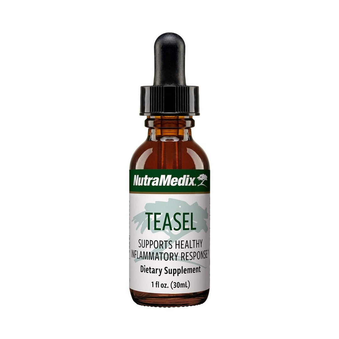 NutraMedix Teasal Extract - Fuller?s Teasel Root (Dipsacus fullonum) Wellness Drops for Antioxidant Support - Vegan Antioxidants Supplement (1oz / 30ml) - The Oasis of Health