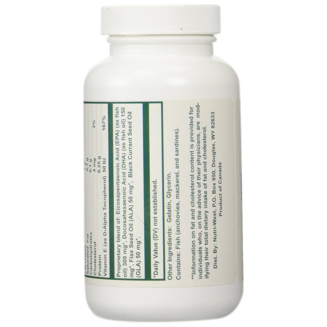 Nutri - West - Complete Omega - 3 Essentials 2:1 - 90 Capsules - The Oasis of Health