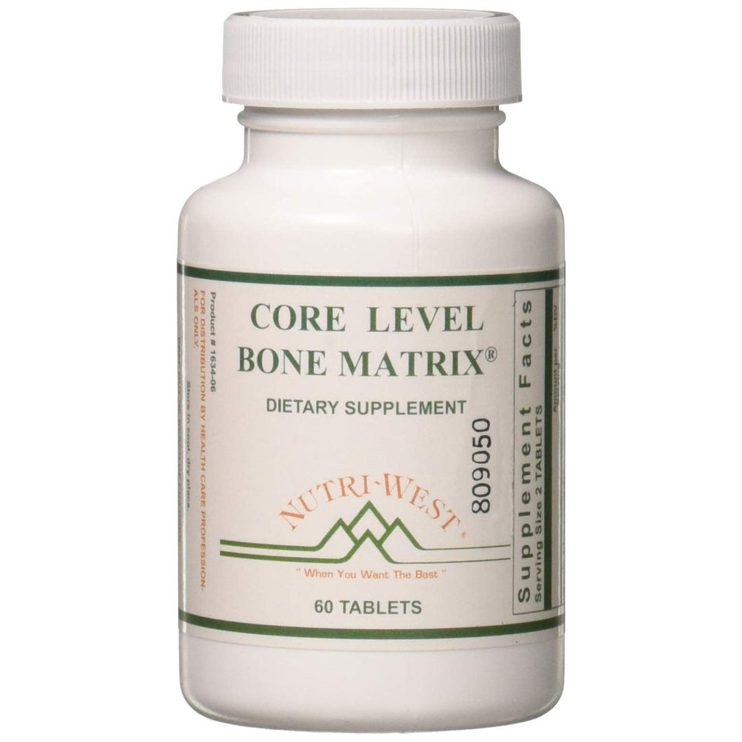 Nutri - West - Core Level Bone Matrix 60 Tablets by Nutri - West - The Oasis of Health