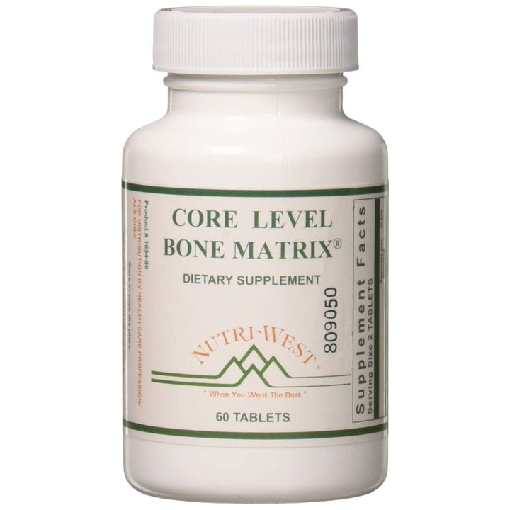 Nutri - West - Core Level Bone Matrix 60 Tablets by Nutri - West - The Oasis of Health