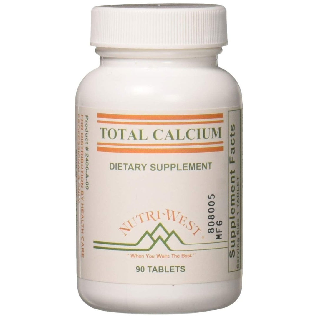 Nutri - West - Total Calcium - 90 by Nutri - West - The Oasis of Health