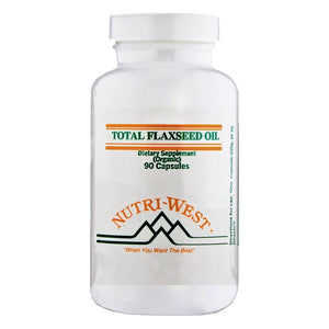 Nutri - West - Total Flaxseed Oil - 90 by Nutri - West - The Oasis of Health