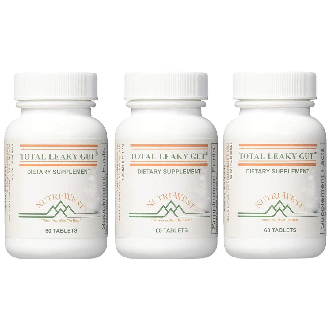 Nutri - West - Total Leaky Gut 60 (3 Pack) - The Oasis of Health