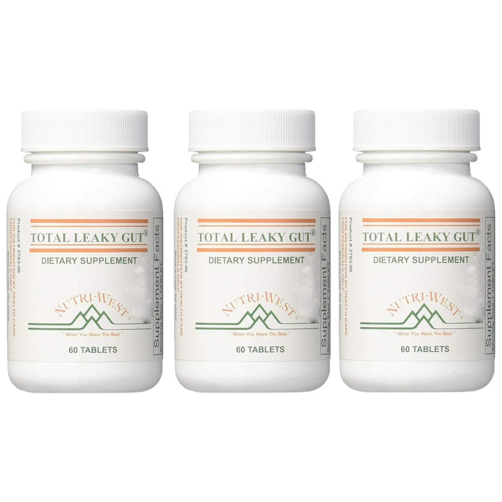 Nutri - West - Total Leaky Gut 60 (3 Pack) - The Oasis of Health
