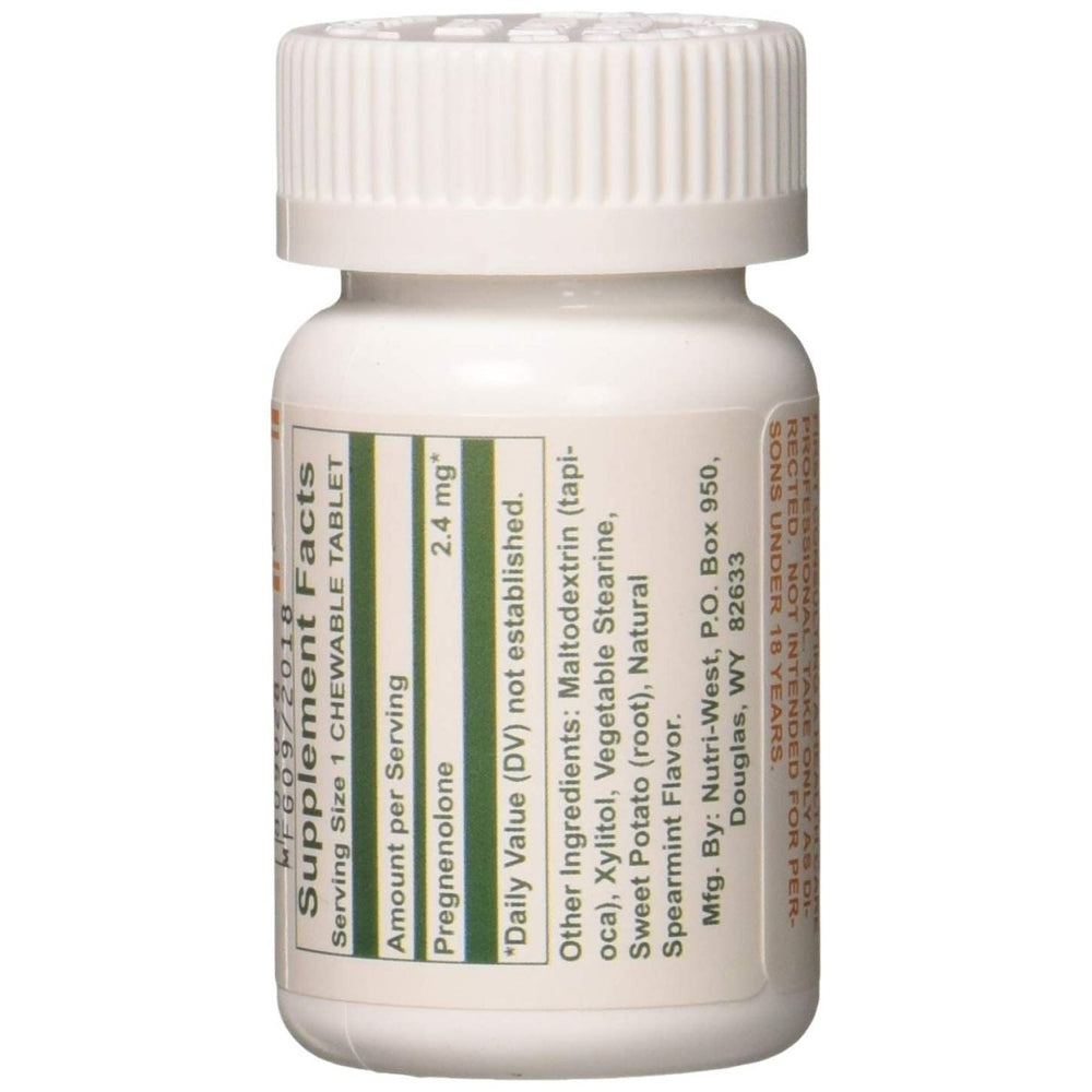 Nutri West Total Pregnenolone - 90 Chewable Tablets - The Oasis of Health