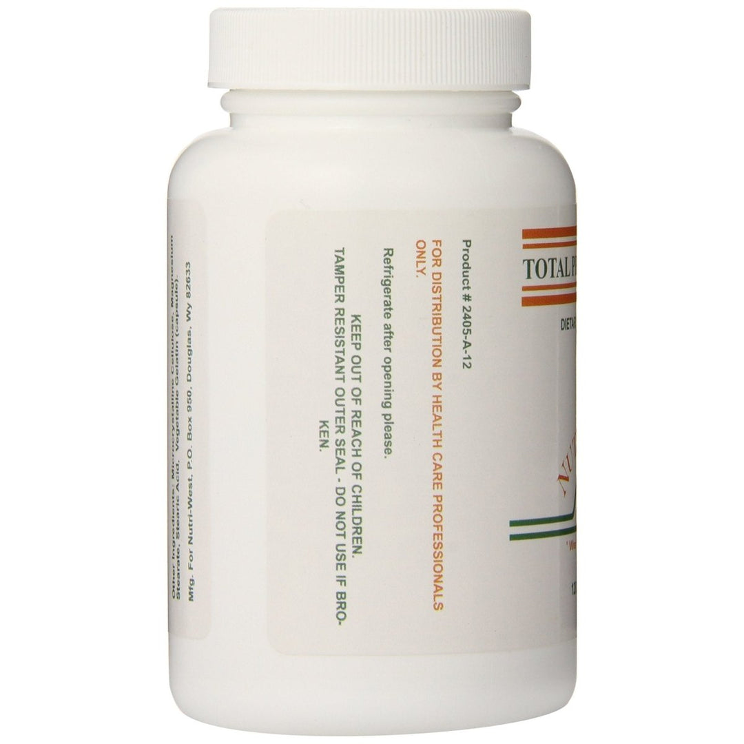 nutri - west Total Probiotics 120 Capsules, 2.4 Ounce - The Oasis of Health