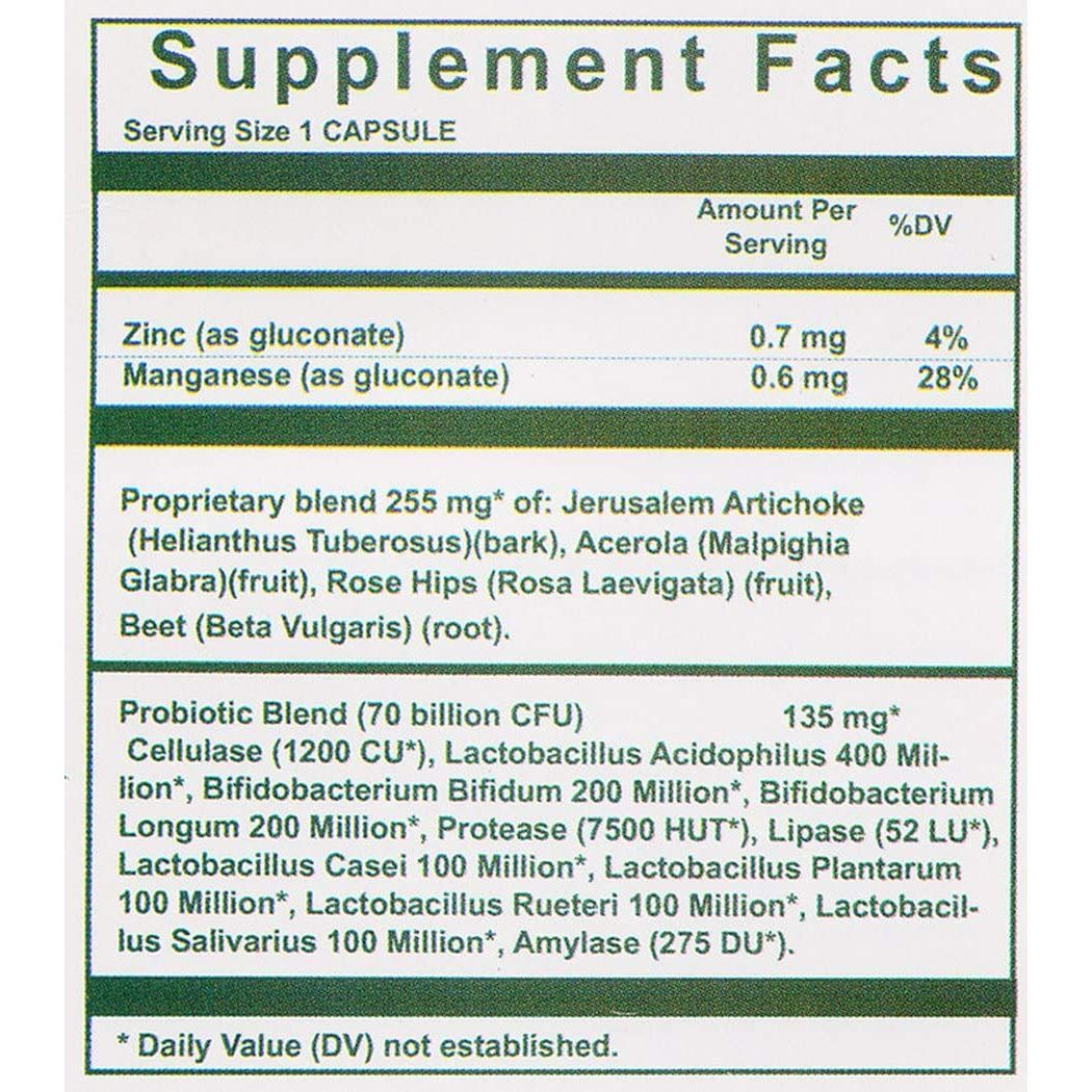 Nutri - West - TOTAL PROBIOTICS - 120 (Pack of 2) - The Oasis of Health