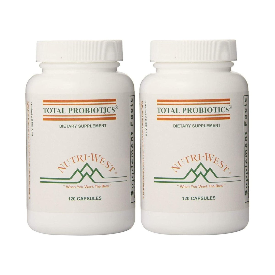 Nutri - West - TOTAL PROBIOTICS - 120 (Pack of 2) - The Oasis of Health