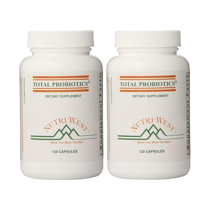 Nutri - West - TOTAL PROBIOTICS - 120 (Pack of 2) - The Oasis of Health