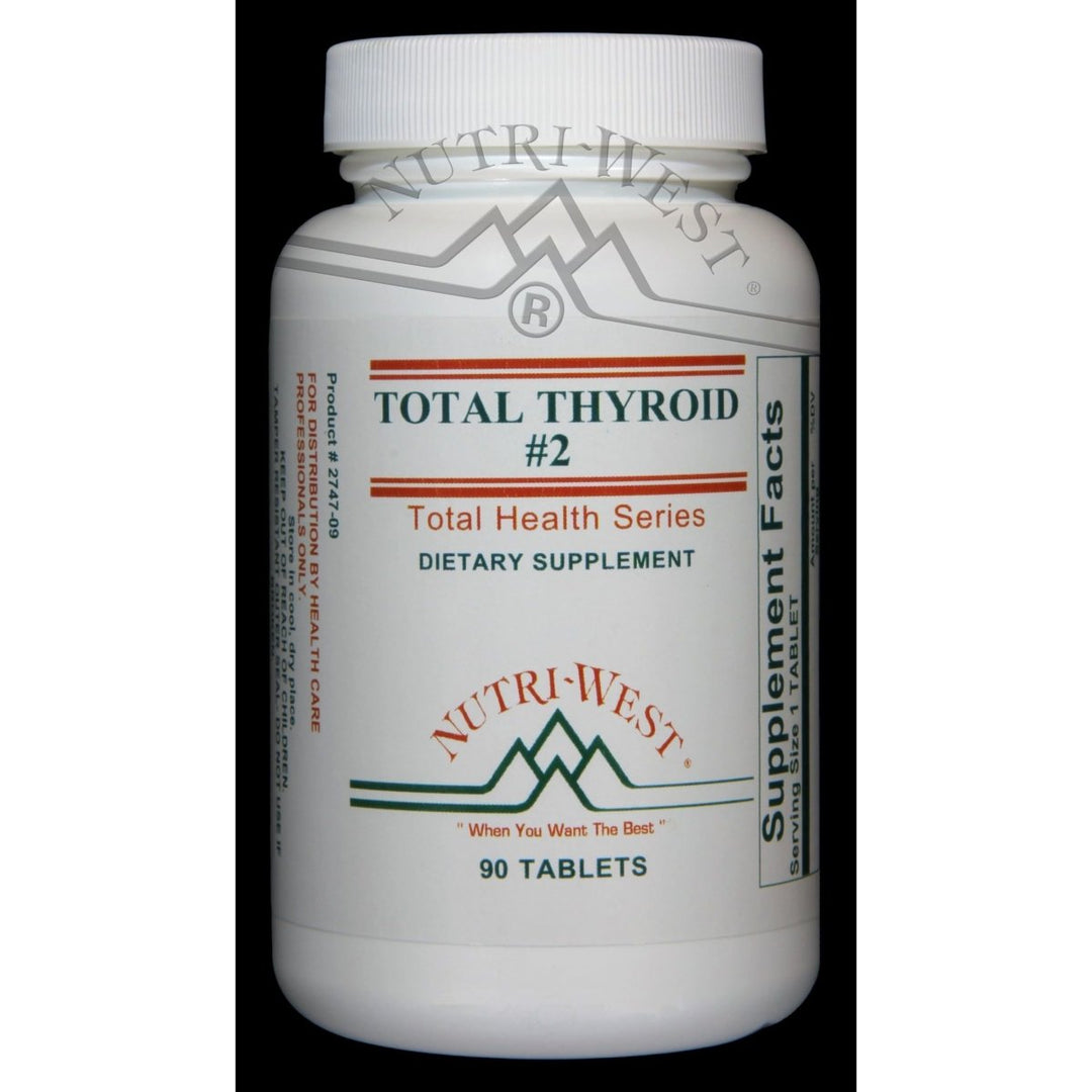 Nutri - West - Total Thyroid 2 90 ct - The Oasis of Health