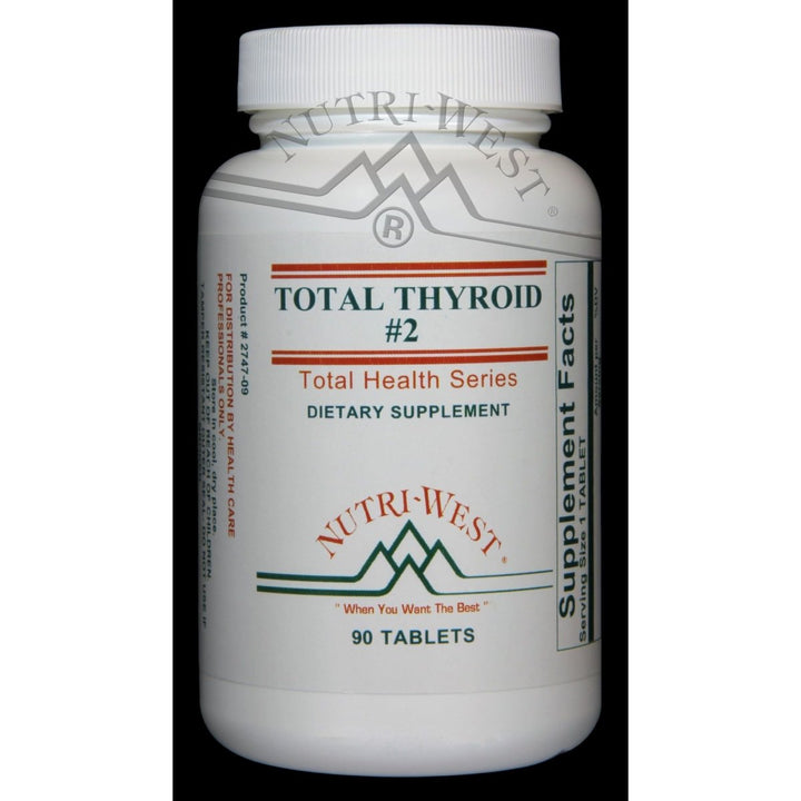 Nutri - West - Total Thyroid 2 90 ct - The Oasis of Health