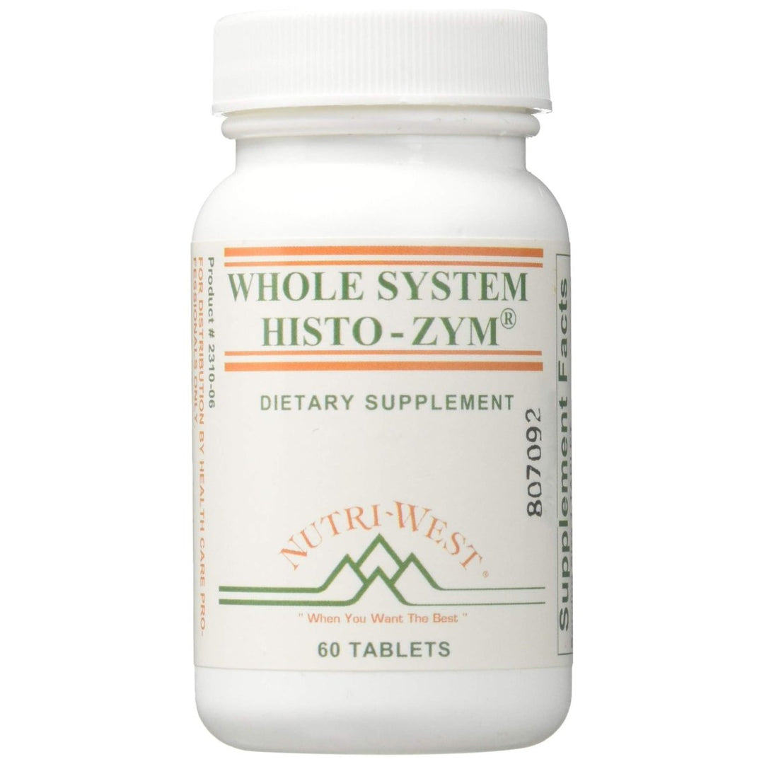 Nutri - West - Whole System HISTO - ZYM - 60 by Nutri - West - The Oasis of Health