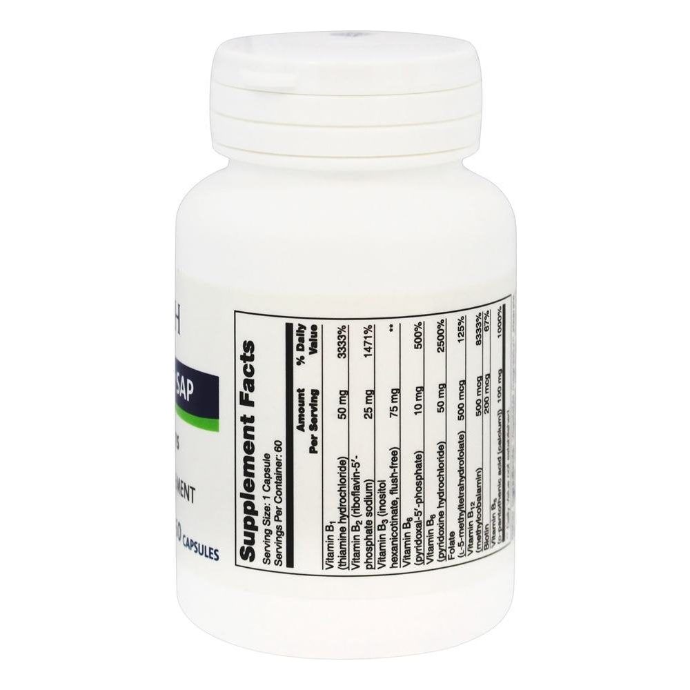 Nutritional Fundamentals for Health B - Complex SAP 60 caps - The Oasis of Health