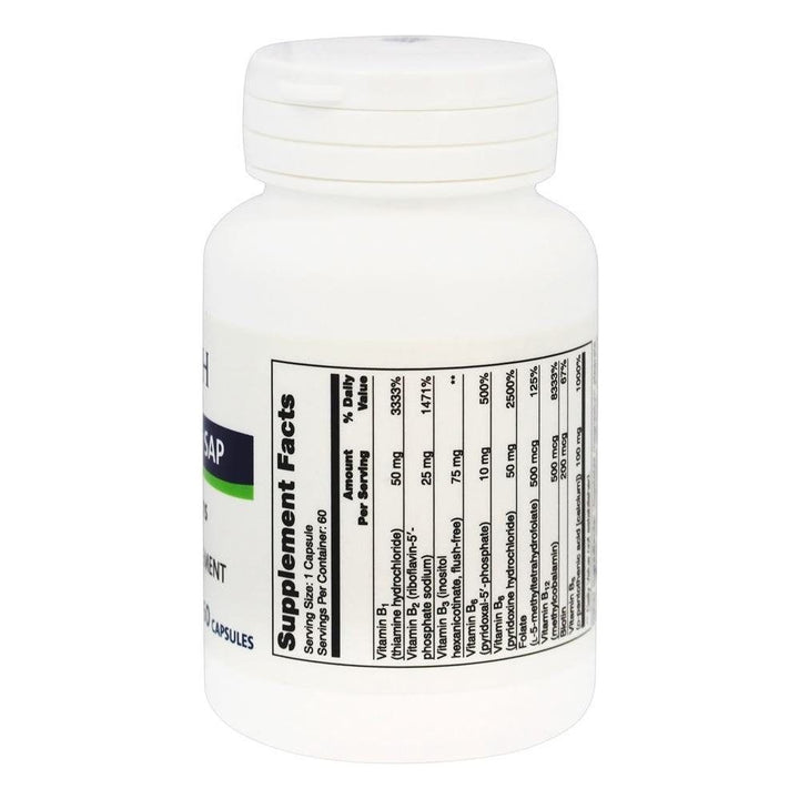 Nutritional Fundamentals for Health B - Complex SAP 60 caps - The Oasis of Health