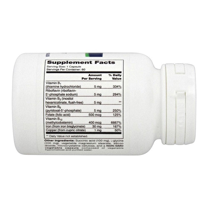 Nutritional Fundamentals for Health Iron SAP 60 caps NP - The Oasis of Health