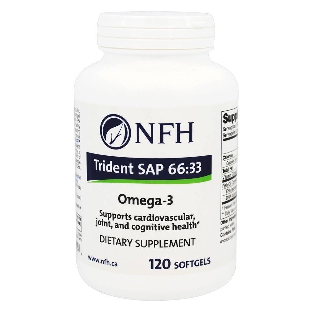 Nutritional Fundamentals for Health Trident SAP 66:33 120 gels - The Oasis of Health