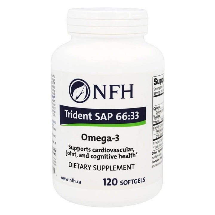 Nutritional Fundamentals for Health Trident SAP 66:33 120 gels - The Oasis of Health
