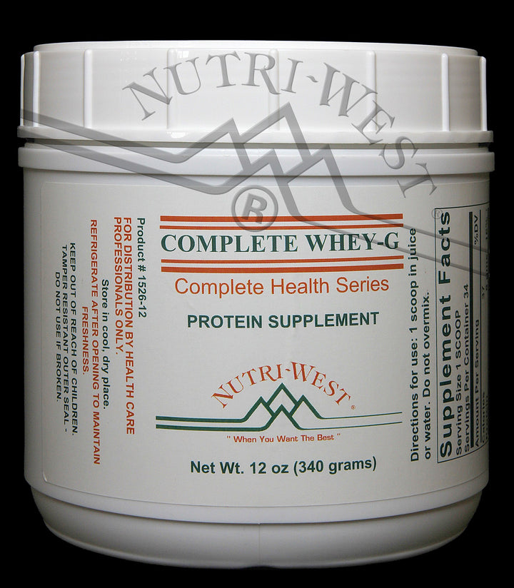 Nutri-West - Complete Whey-G - 12 oz - The Oasis of Health