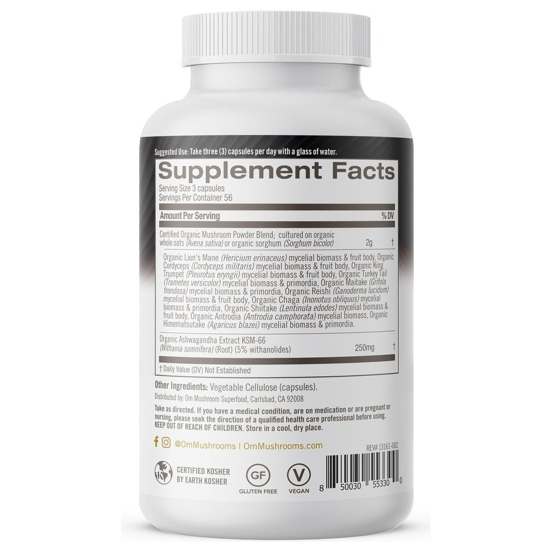 OM Mushroom Master Blend 160 Vcaps - DQ0158 - The Oasis of Health