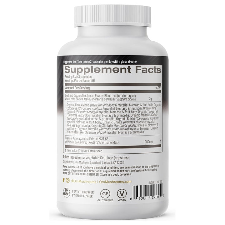 OM Mushroom Master Blend 160 Vcaps - DQ0158 - The Oasis of Health