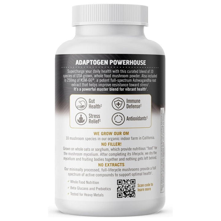 OM Mushroom Master Blend 160 Vcaps - DQ0158 - The Oasis of Health