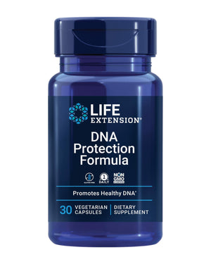 Life Extension DNA Protection Formula, DNA Health Support, Nutrition Focused, antioxidants, Hops, Watercress, chlorophyllin, zinc, Once-Daily, Gluten-Free, Non-GMO, 60 softgels