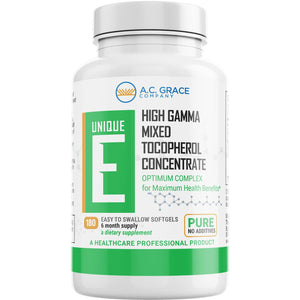A.C. Grace Unique-E 180 Softgels