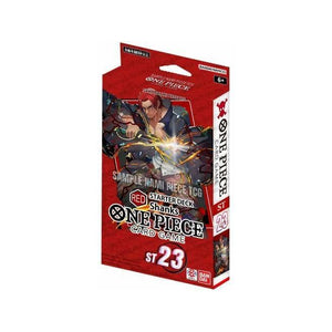 BANDAI One Piece Card Game Card Game Starter Deck - ST-23 Shanks - The Oasis of Health