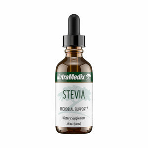 NutraMedix Sweet Leaf Stevia Liquid Drops - Sugar Free Sweetener from Pure Stevia Leaf Extract for Microbial Support - Low Carb, No Added Sugar (2 oz / 60 ml) - The Oasis of Health