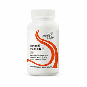 Seeking Health Optimal Magnesium - Mineral Supplement Aids Optimal Magnesium Absorption - Bioavailable Forms of Magnesium for Energy, Sleep & Bone Health Support - 150 mg, 90 Capsules - The Oasis of Health