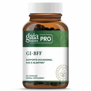 Gaia Herbs Pro GI-BFF Digestive Health Support Supplement* - GI Health Supplement with Organic Fennel & Cinnamon Bark - Benegut for Occasional Gas & Bloating* - 60 Powder Capsules (60 Servings) - The Oasis of Health